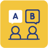 Icône d'AB testing