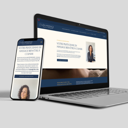 Site web de massage bien-être